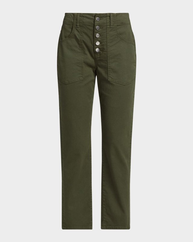 Arya Cotton Twill Cargo Pants